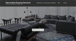 Desktop Screenshot of decorativebuyingservices.com